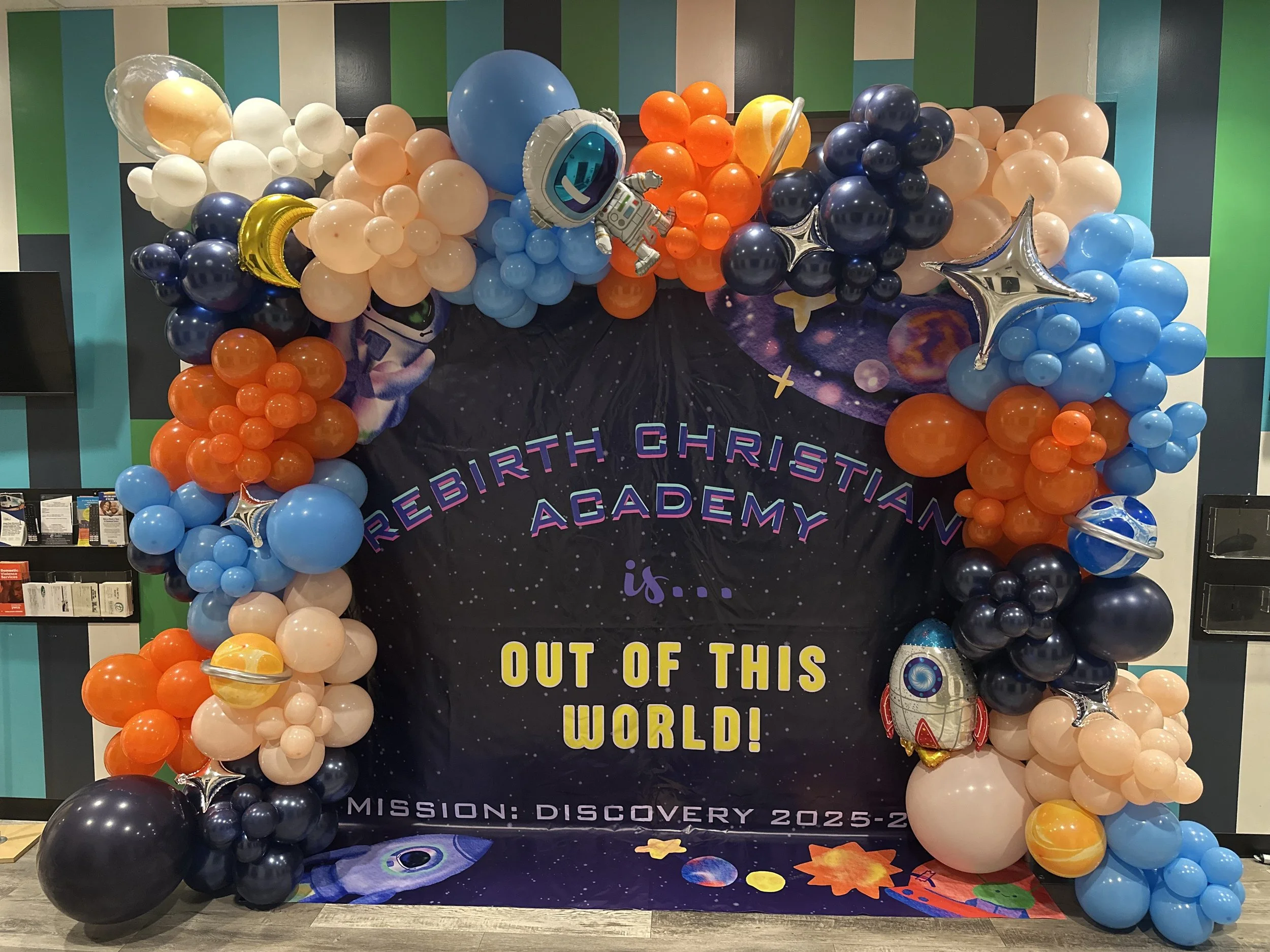 Lush Themed Backdrop