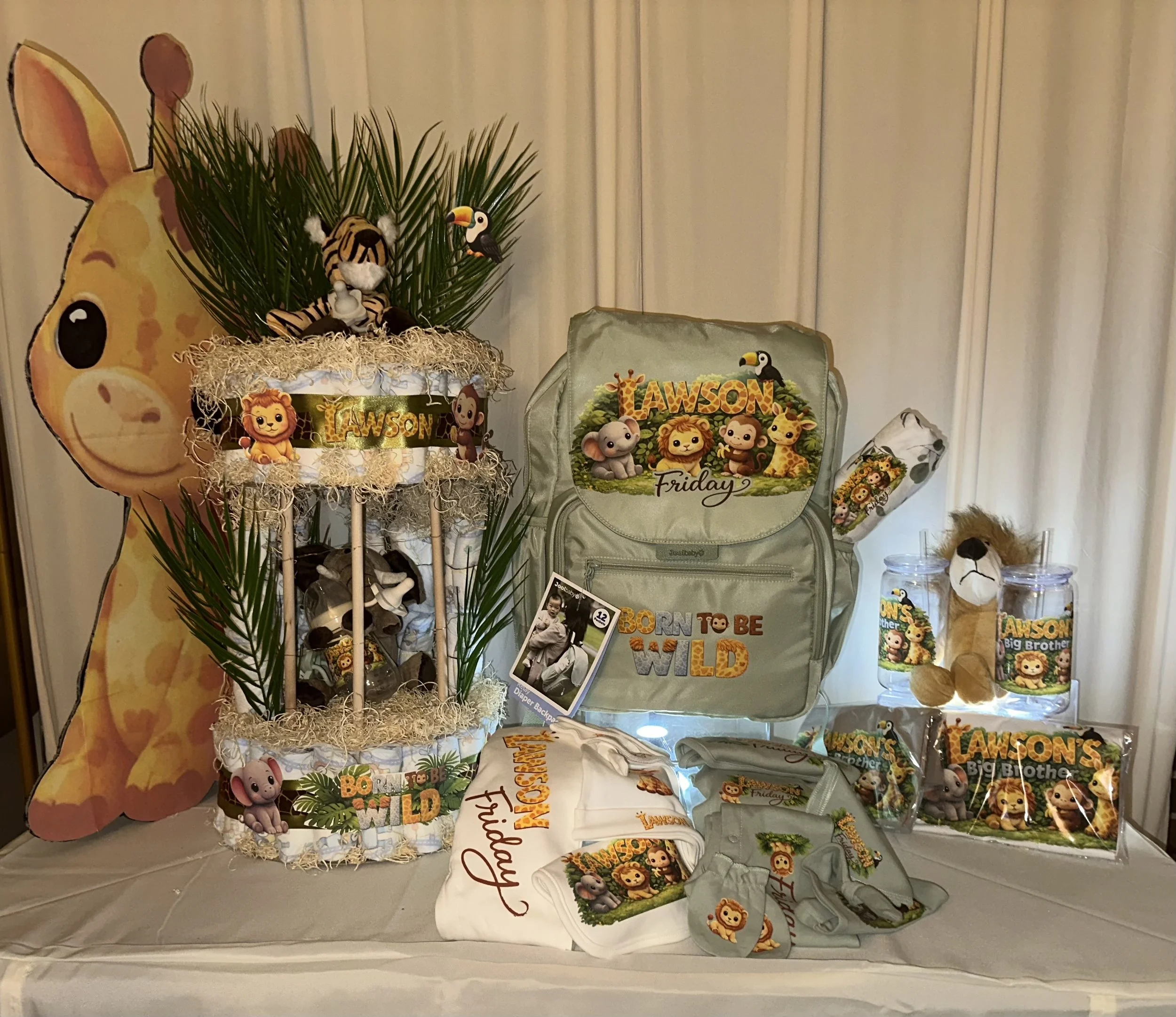 Lux Customized Layette Set