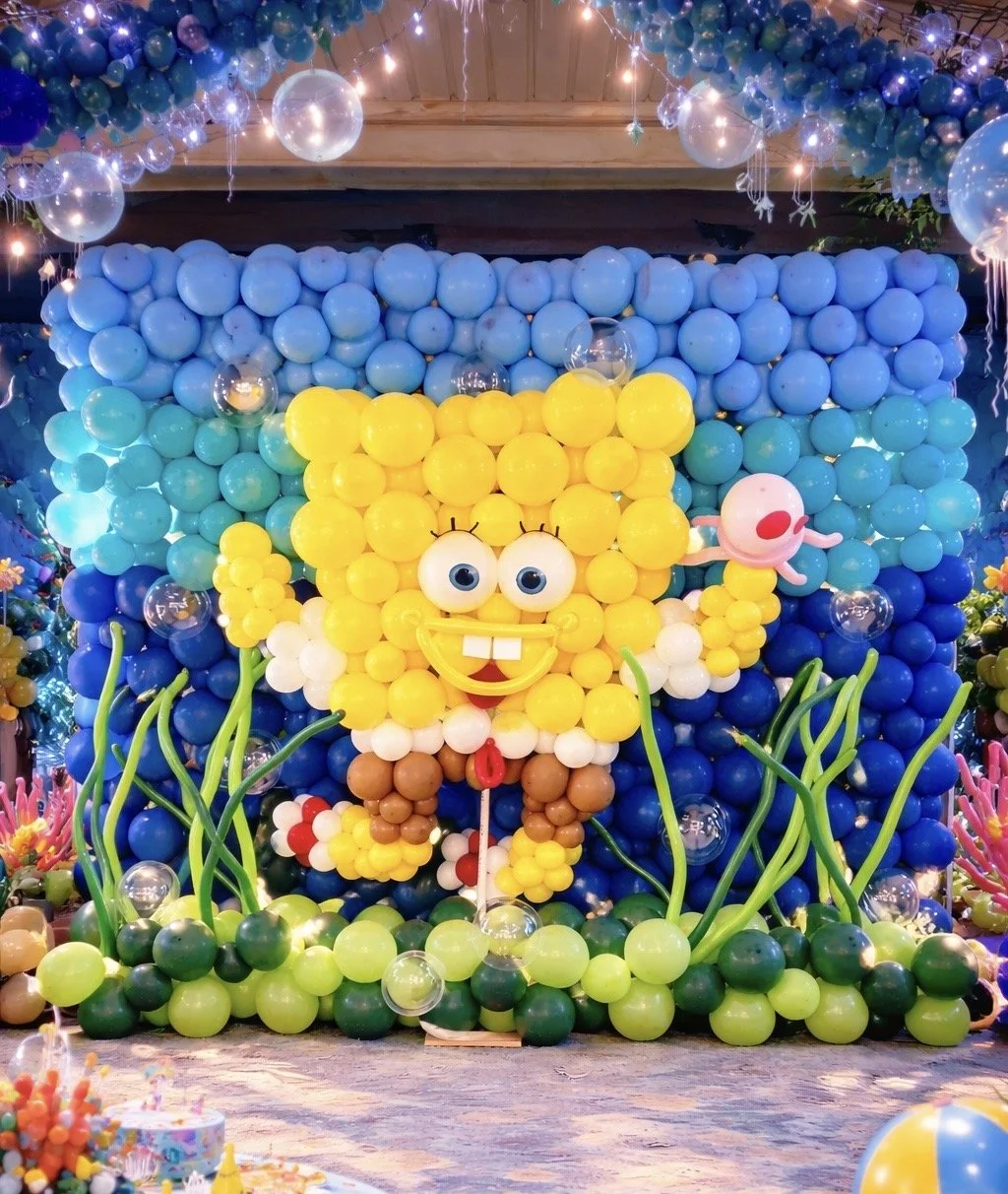 Lux Characterized Mural & Structure 