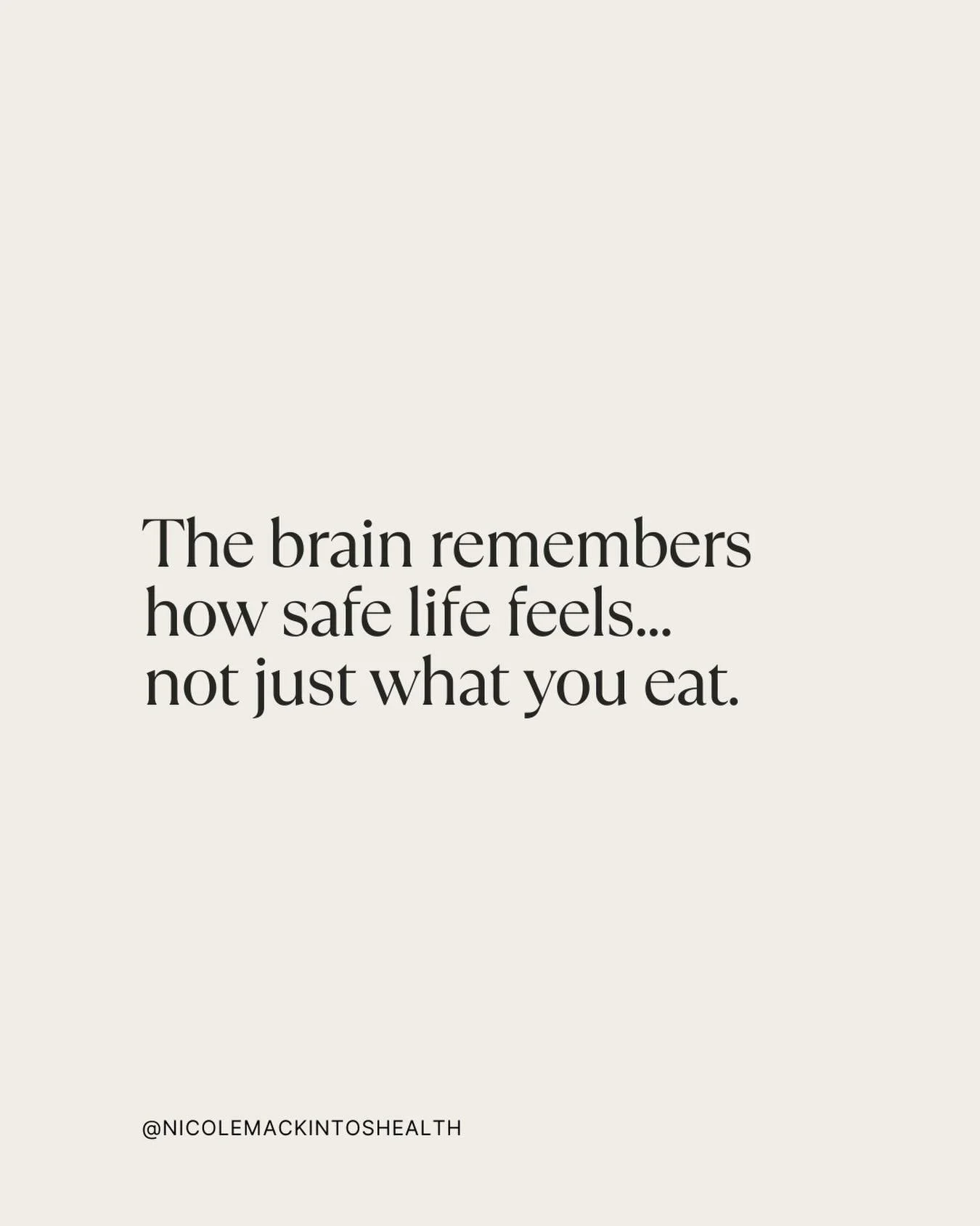 The new year can bring a quiet urge to do things differently, but the brain doesn&rsquo;t respond to pressure or perfection.

It responds to safety, stability, and a sense that life feels manageable.

Nutrition, movement, and supplements all matter, 