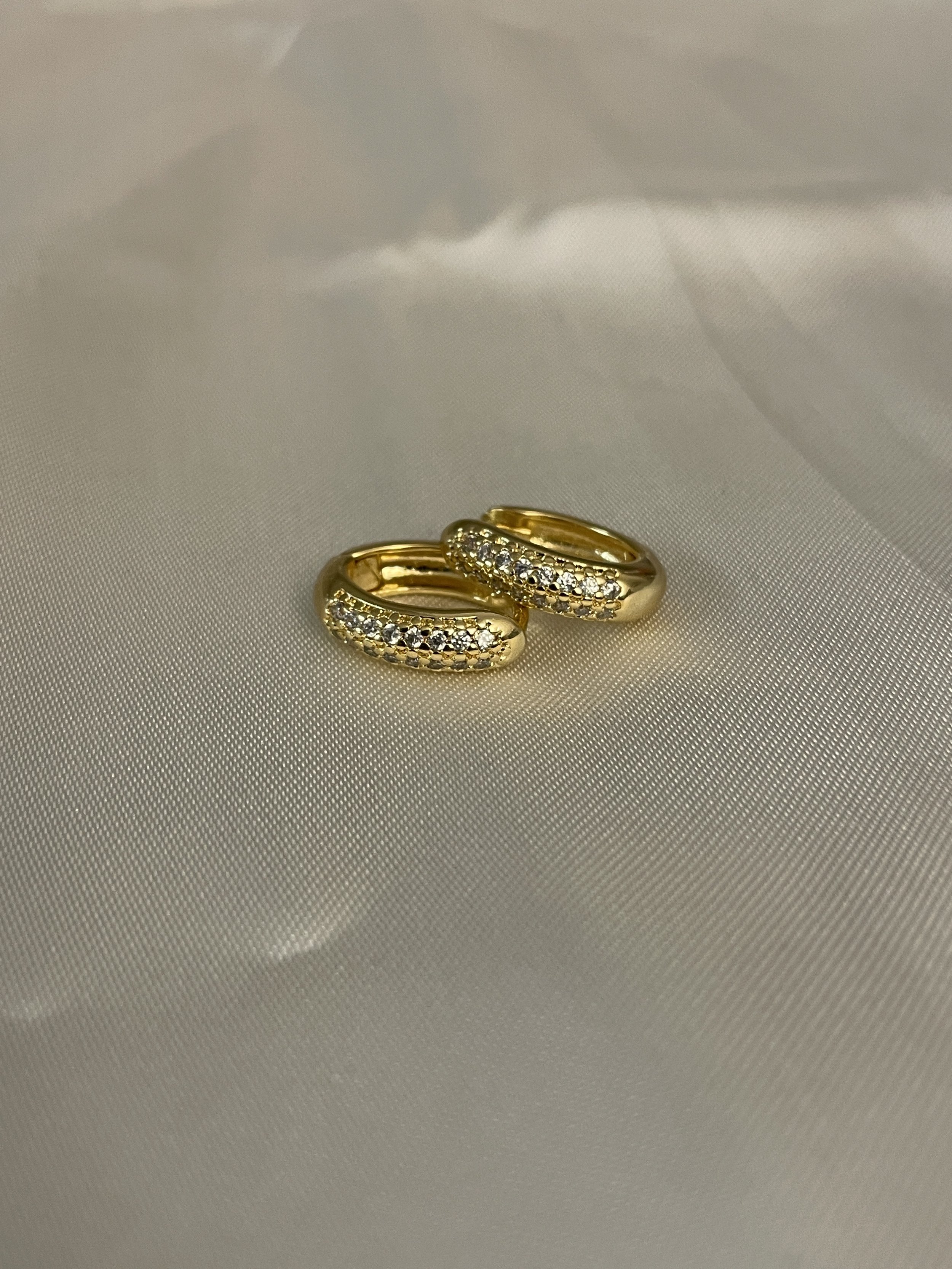 Oval Clicker Hoop Earrings