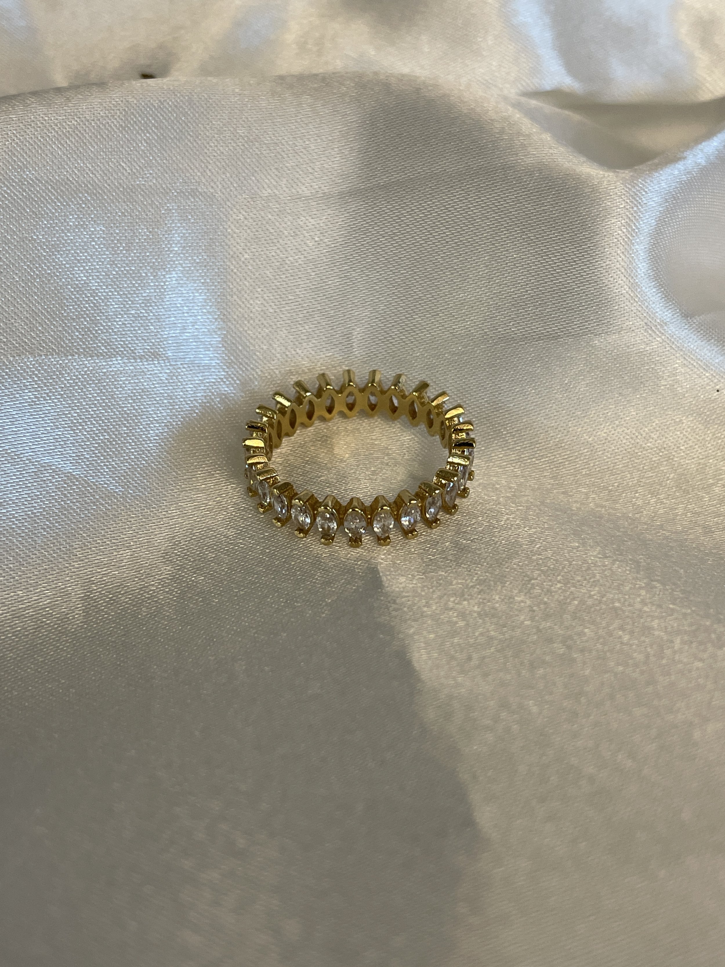 Marquise Eternity Band Ring