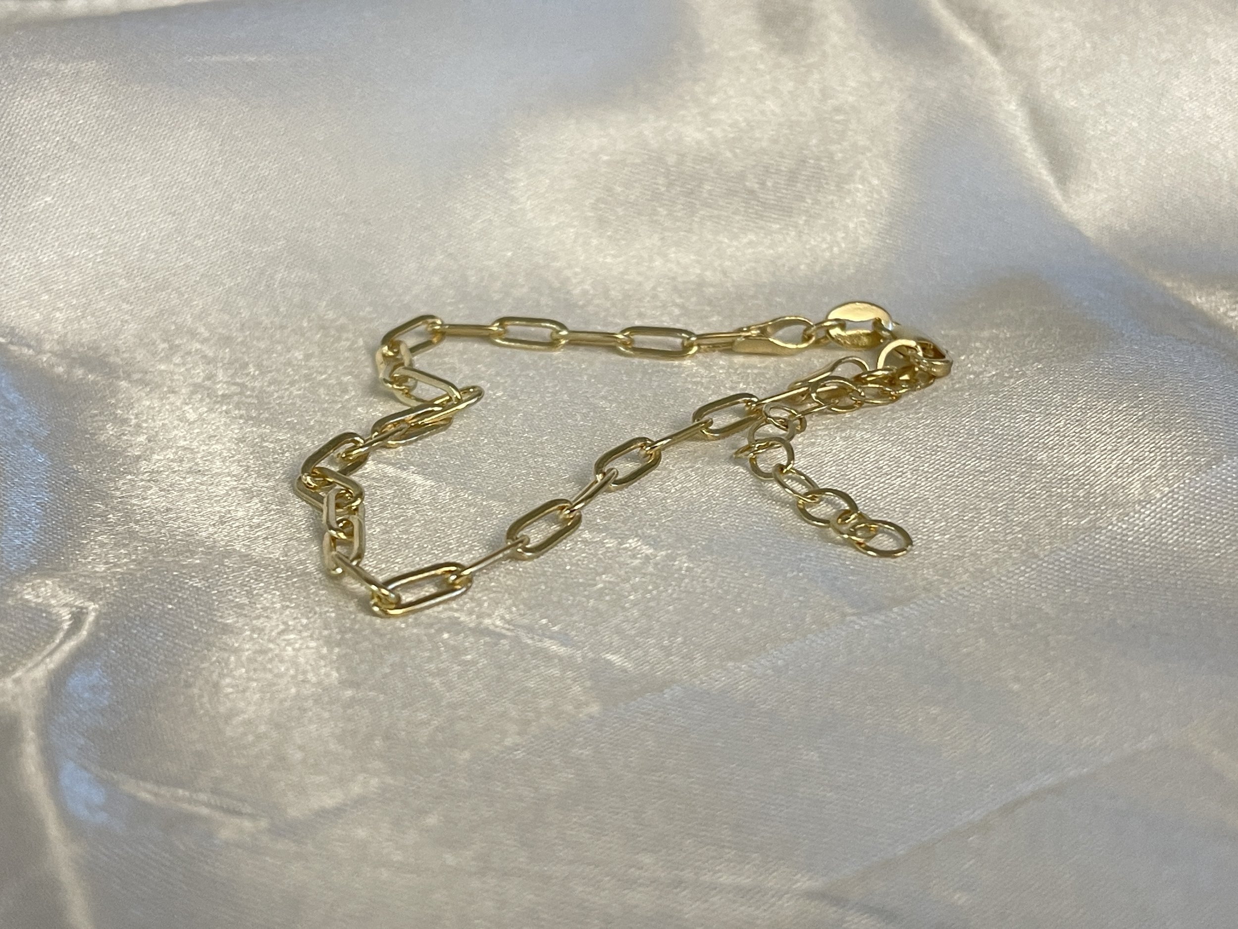 Paperclip Link Bracelet