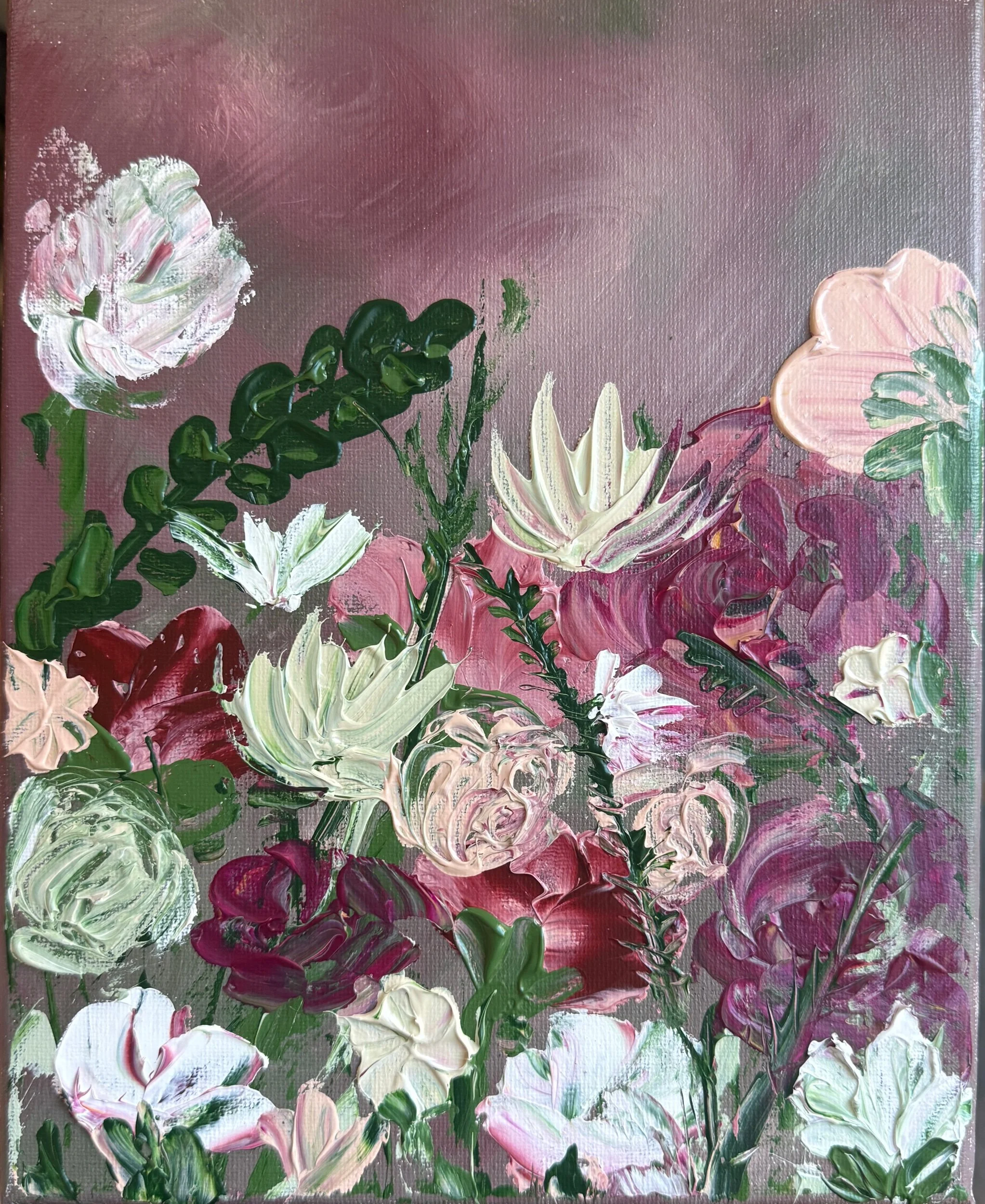 Dusky Garden (acrylic)