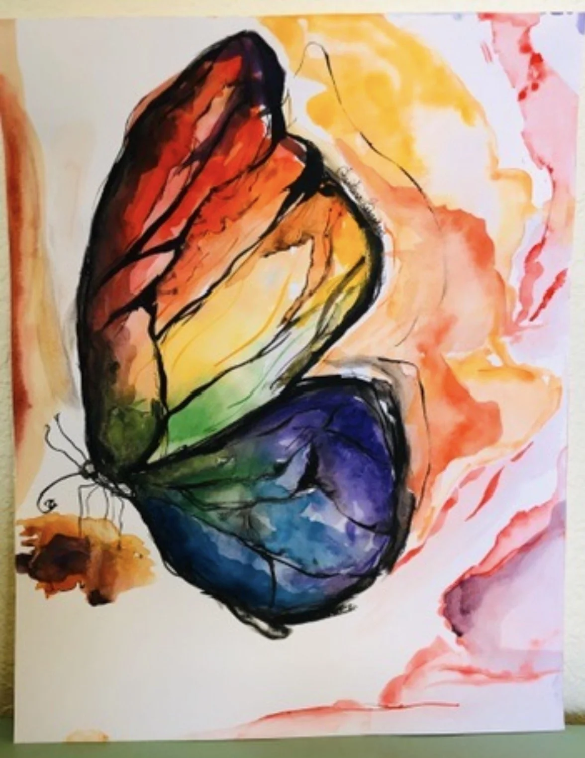 Butterfly (watercolor)
