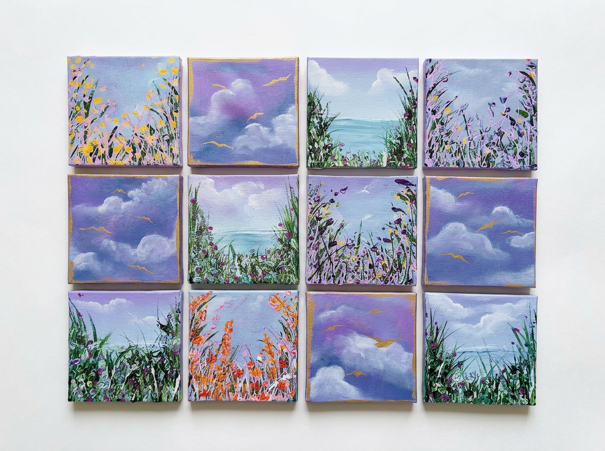 4x4 Original Acrylic Minis