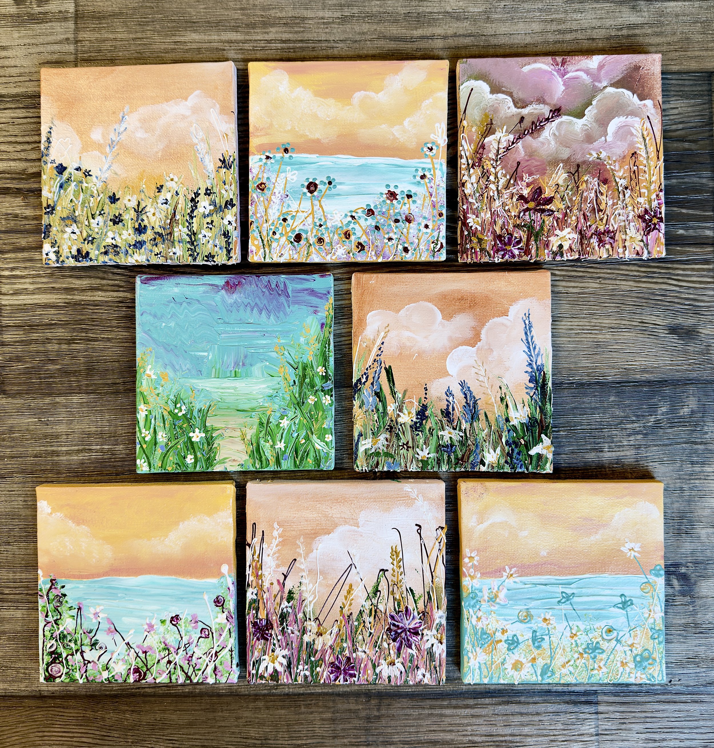 5x5 Original Acrylic Minis