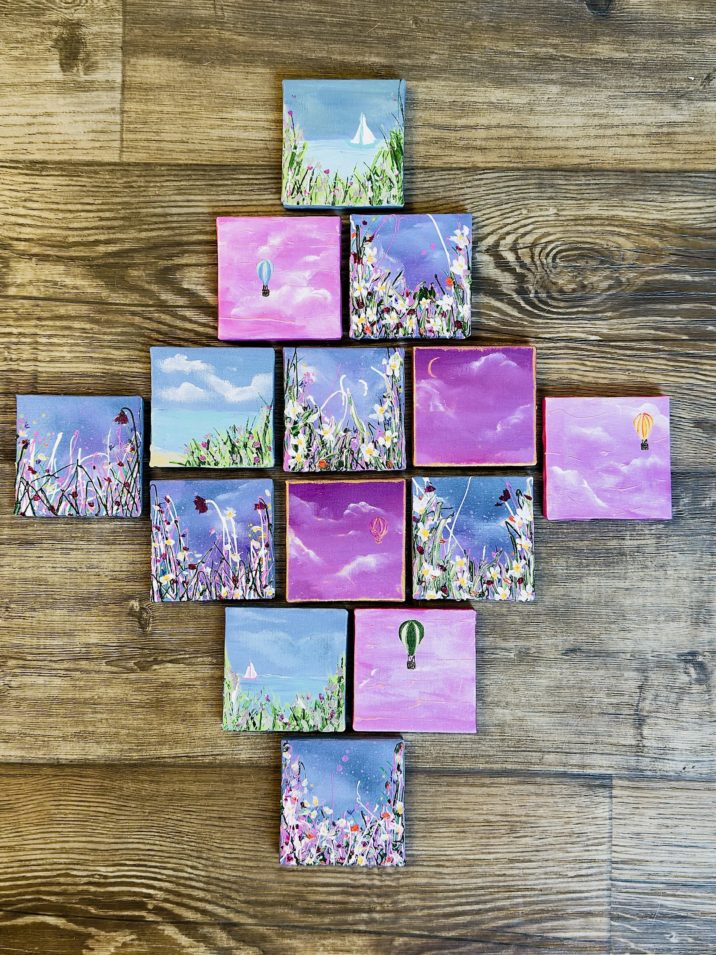 3x3 Original Acrylic Minis