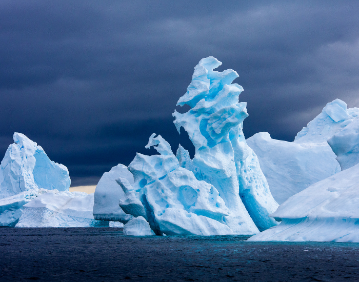 an iceberg in antarctica