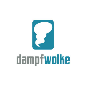 Logo design Dampfwolke