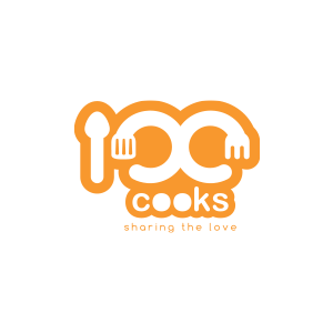 Logo design 100 cooks