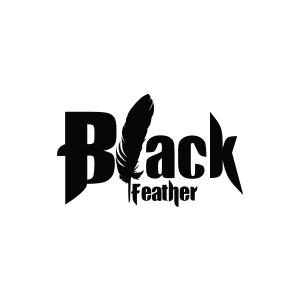 Logo design Black Feather