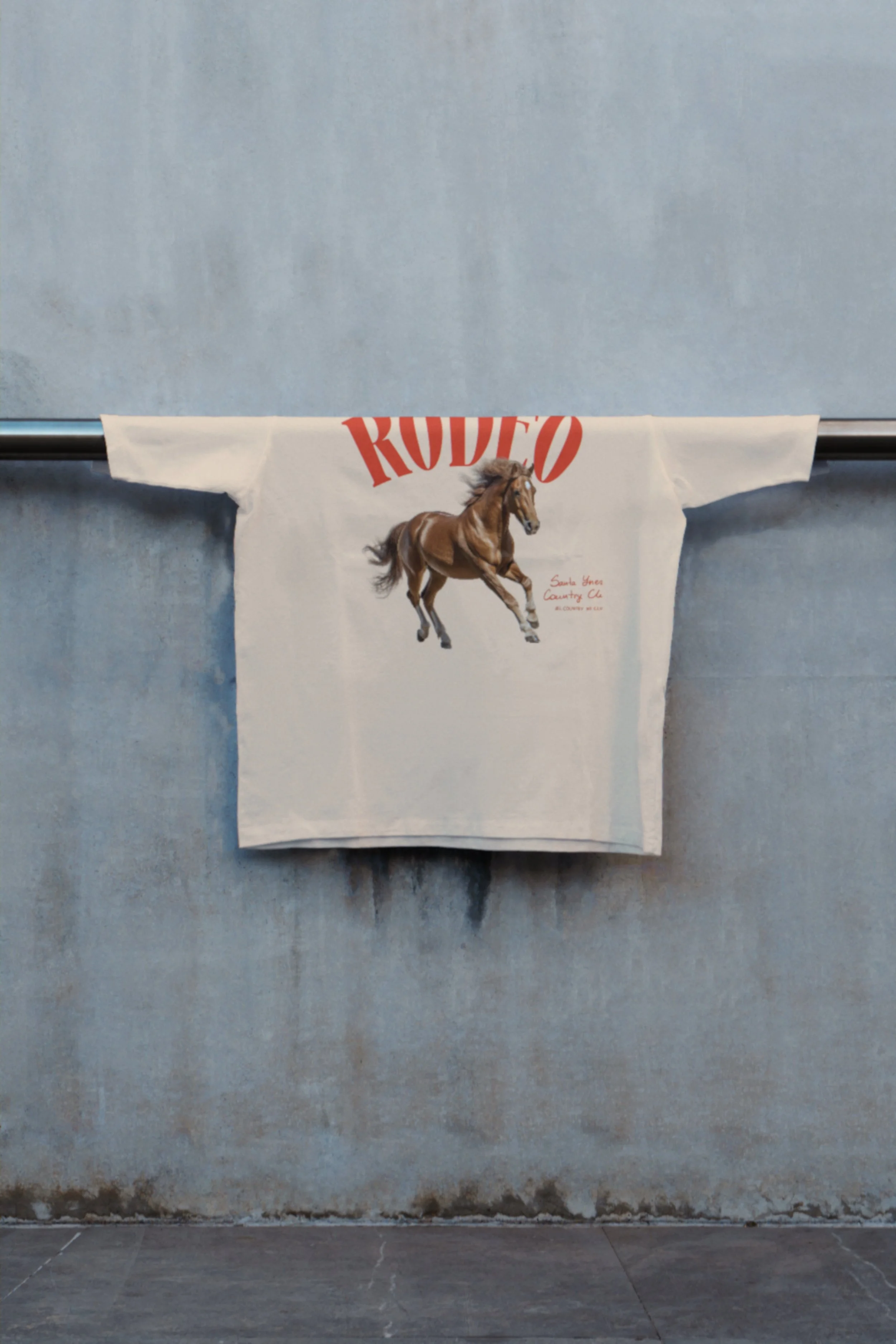 Santa Ynez Country Club rodeo t-shirt graphic design by Duo Plus Design, Santa Ynez CA
