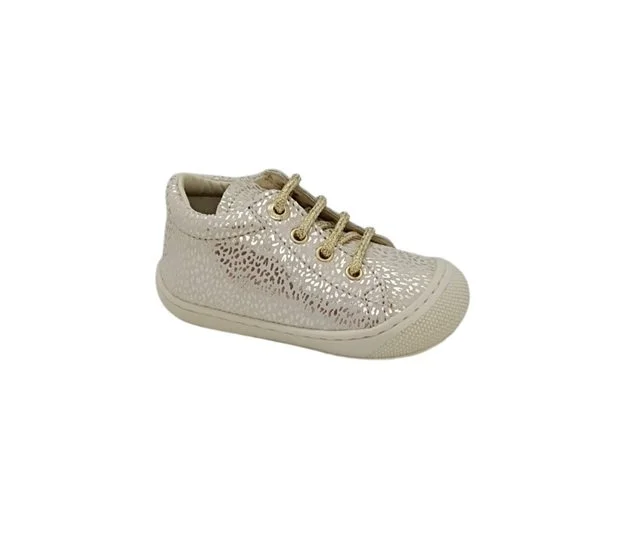 Naturino cocoon ecru metallic print