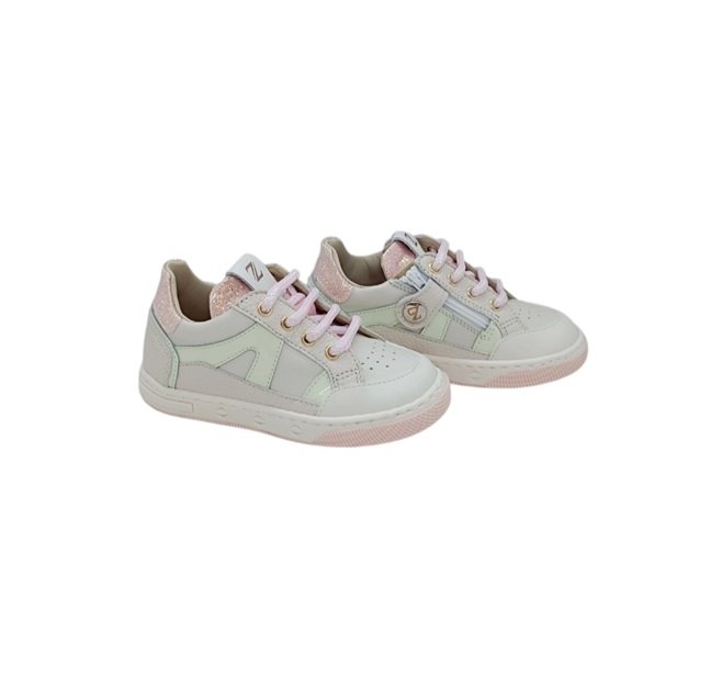 Zecchino d'Oro sneaker wit streep mint