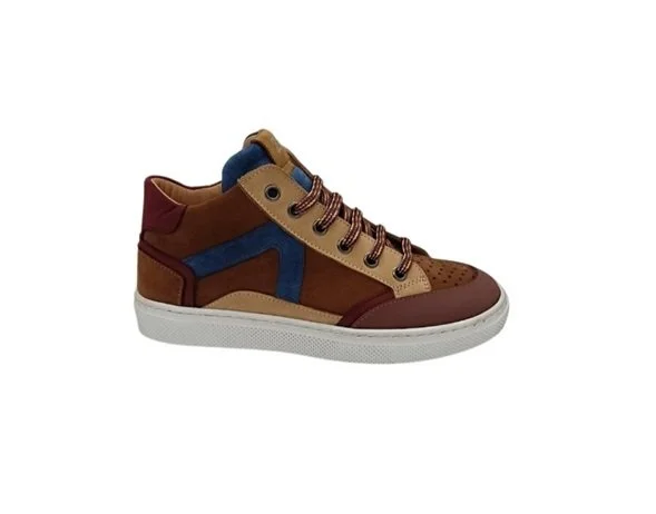 Zecchino d'Oro sneaker cognac jeans beige