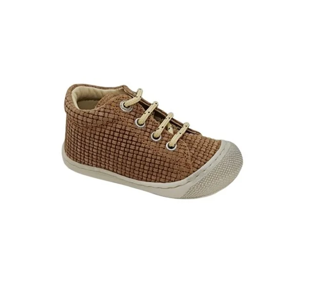 Naturino cocoon bruin suède woven