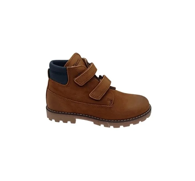 Dianetti bottine cognac velcro