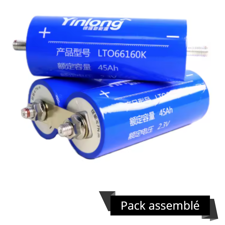 Pack batterie Yinlong LTO assemblé