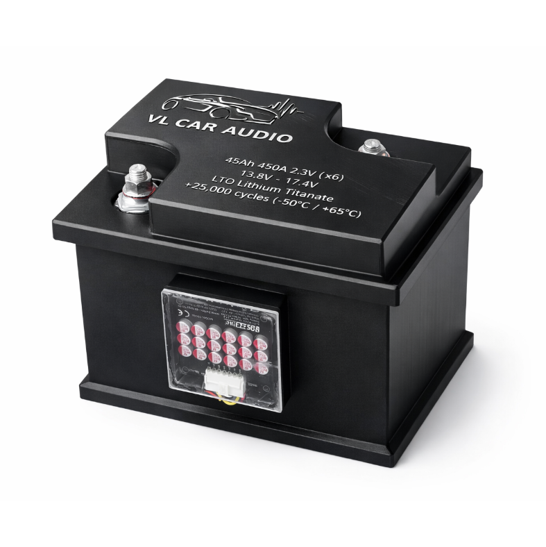 Pack 6 piles LTO 45ah 450A