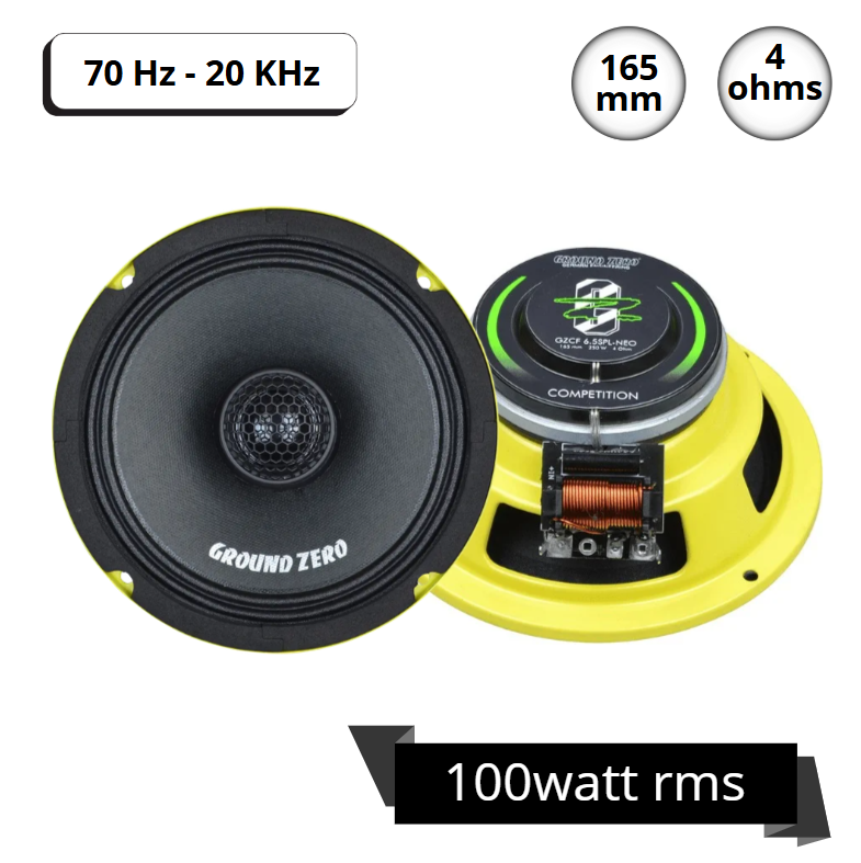 Ground zéro GZCF 6.5SPL-NEO