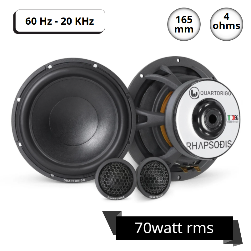 Quartorigo Rhapsodis ( kit 2 voie 6.5″ )