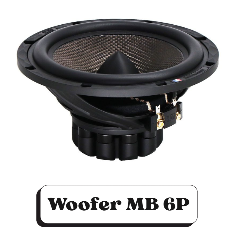 Un haut-parleur d'é car large, nommé Woofer MB 6P.