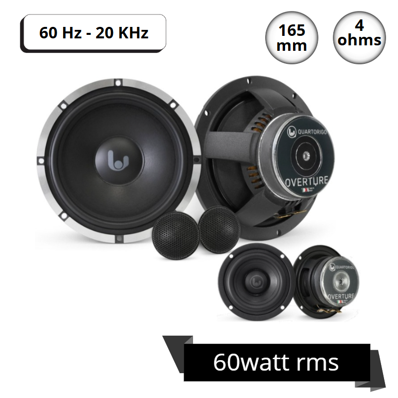 Quartorigo Overture ( kit 3 voie 6.5″ )