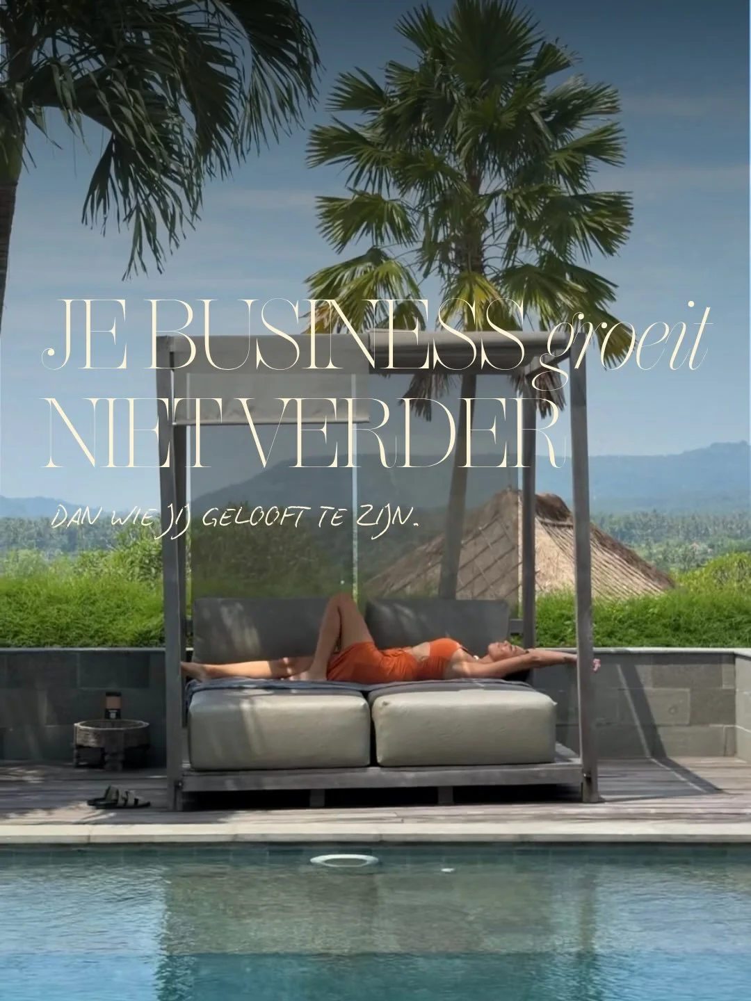 Ze zeiden: werk harder.
Ze zeiden: post meer.
Ze zeiden: volg het systeem.

Maar jij voelde al die tijd
dat het probleem niet je strategie was.

Het was iets anders maar je wilde niet erkennen dat..
It was you baby.

Sterker nog, wie jij geloofde te 