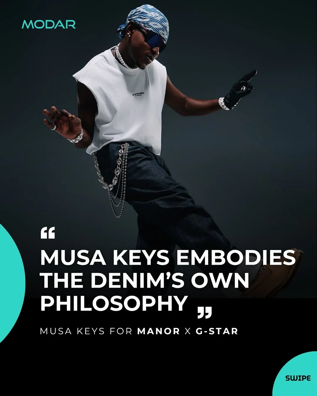 @musakeys features in the @manor.africa publication in collaboration with @gstarraw_za , and we totally agree with what the issue had to say!😎 Make sure to read the full issue!