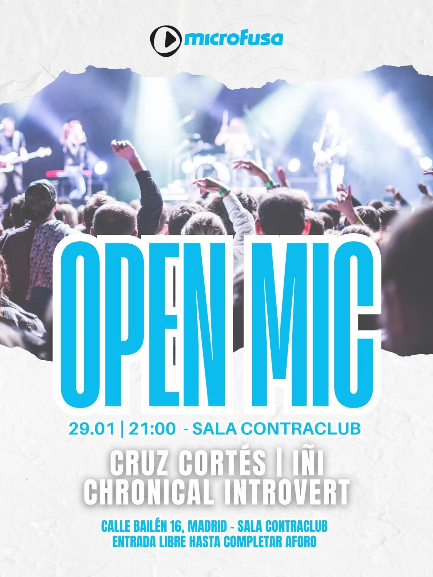 MI PRIMERA MICROFUSA SESSIONS

Esta semana tenemos la primera de las @microfusa_escuelas Sessions que hemos proyectado para este curso acad&eacute;mico. Es el primer sarao que organizo en este mi nuevo lugar de trabajo y solo llevo aqu&iacute; un tri