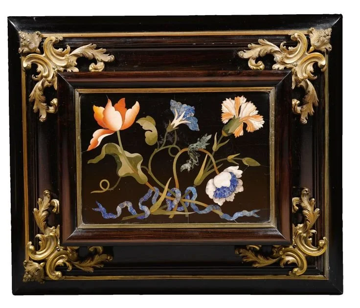 (#7) An Italian gilt-bronze and gilt-brass-mounted pietre dure, ebony and palisander casket, Galleria dei Lavori, Florence last quarter 17th century.jpeg
