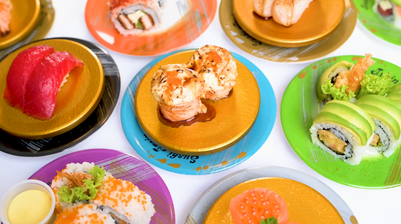 Sushi Train food