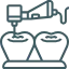 Dental filling icon