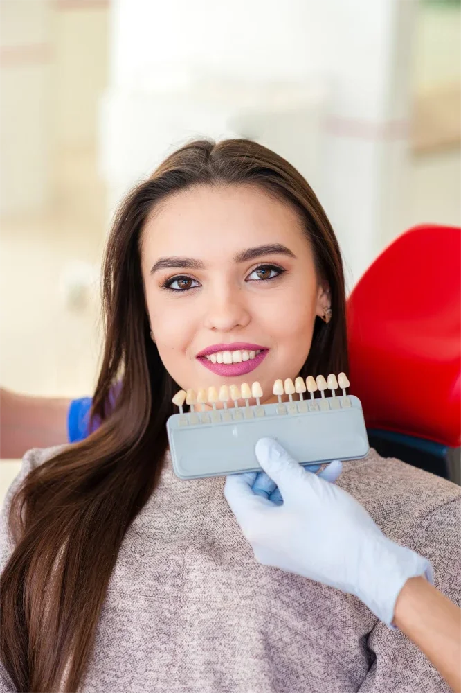 Porcelain veneers consultation at LS Family Dental in Peabody, MA