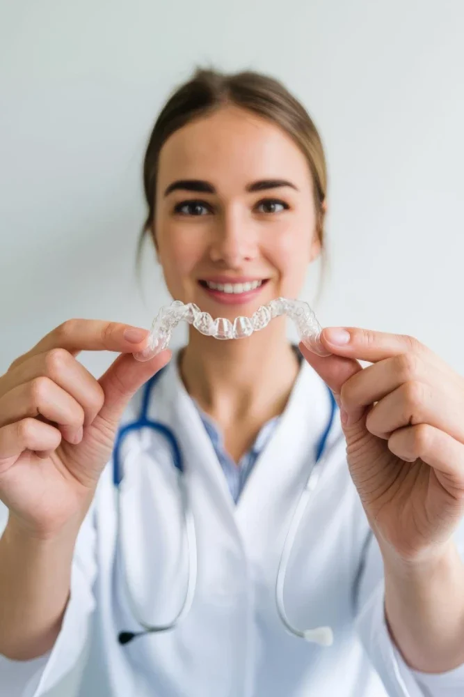 Patient receiving a professional dental cleaning in Peabody, MA