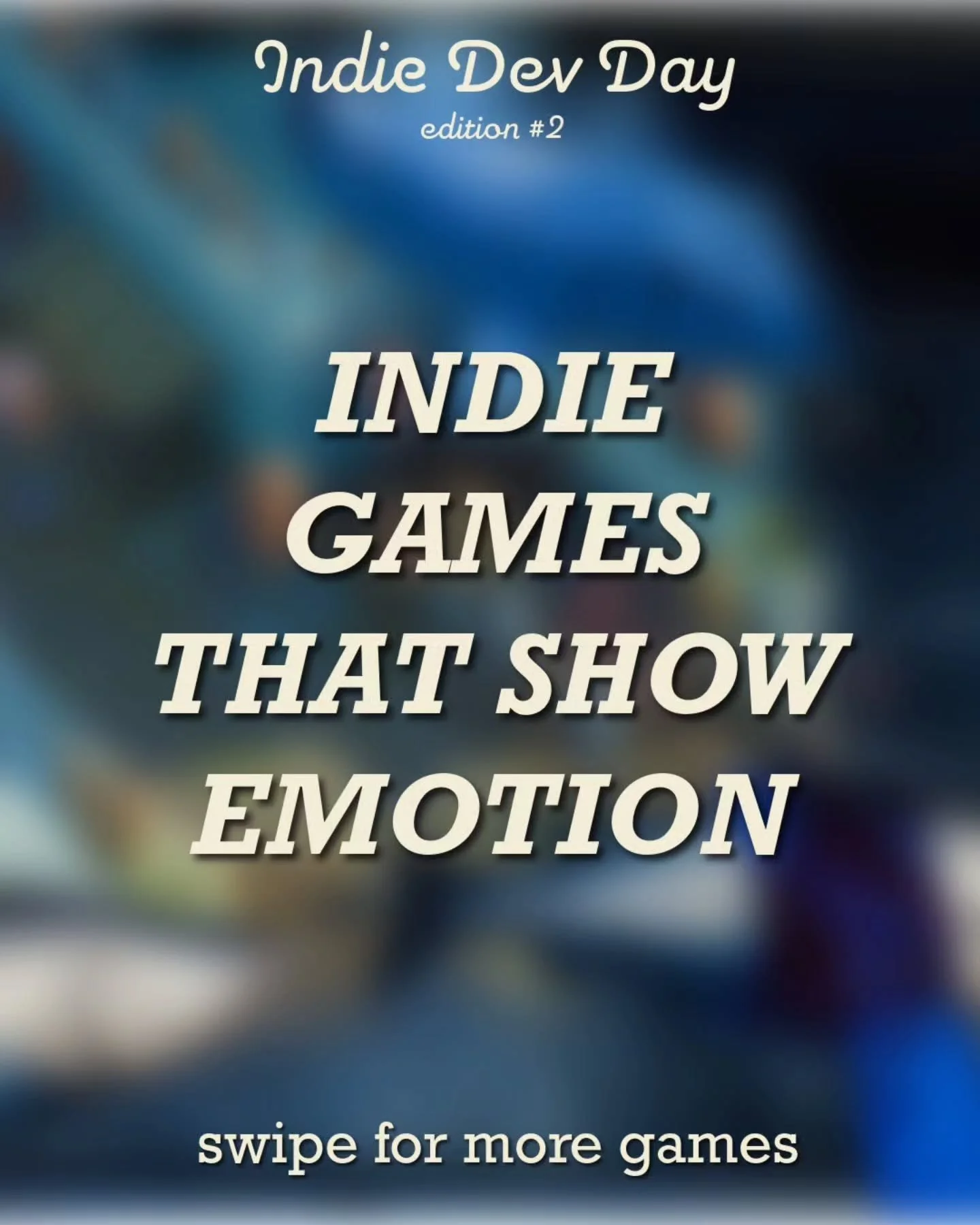 Throughout the years of gaming there have been some games from indie studios that really made me feel emotional whether it was happy, sad, angry or made me think.

These are just some of the games that I really enjoyed over the years that I think you