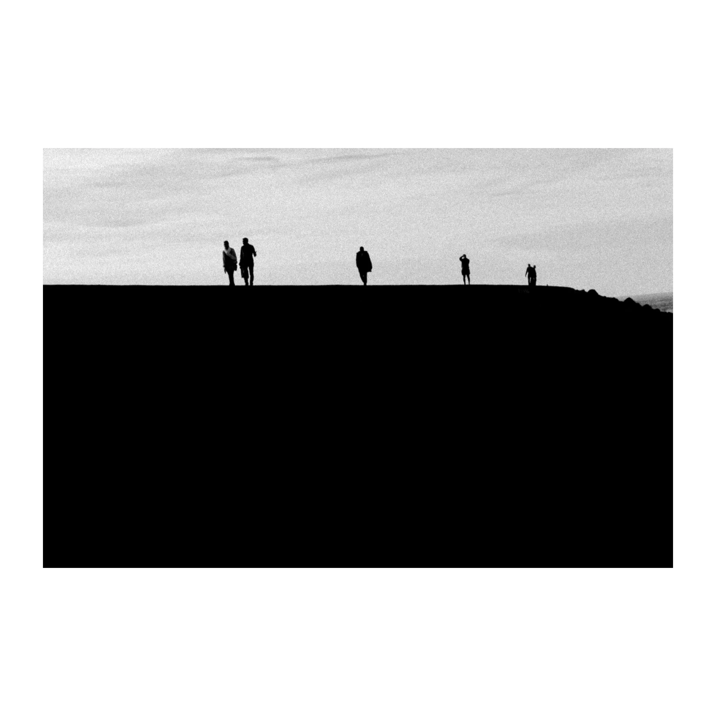 Walk the line B&W — Tirage d'art