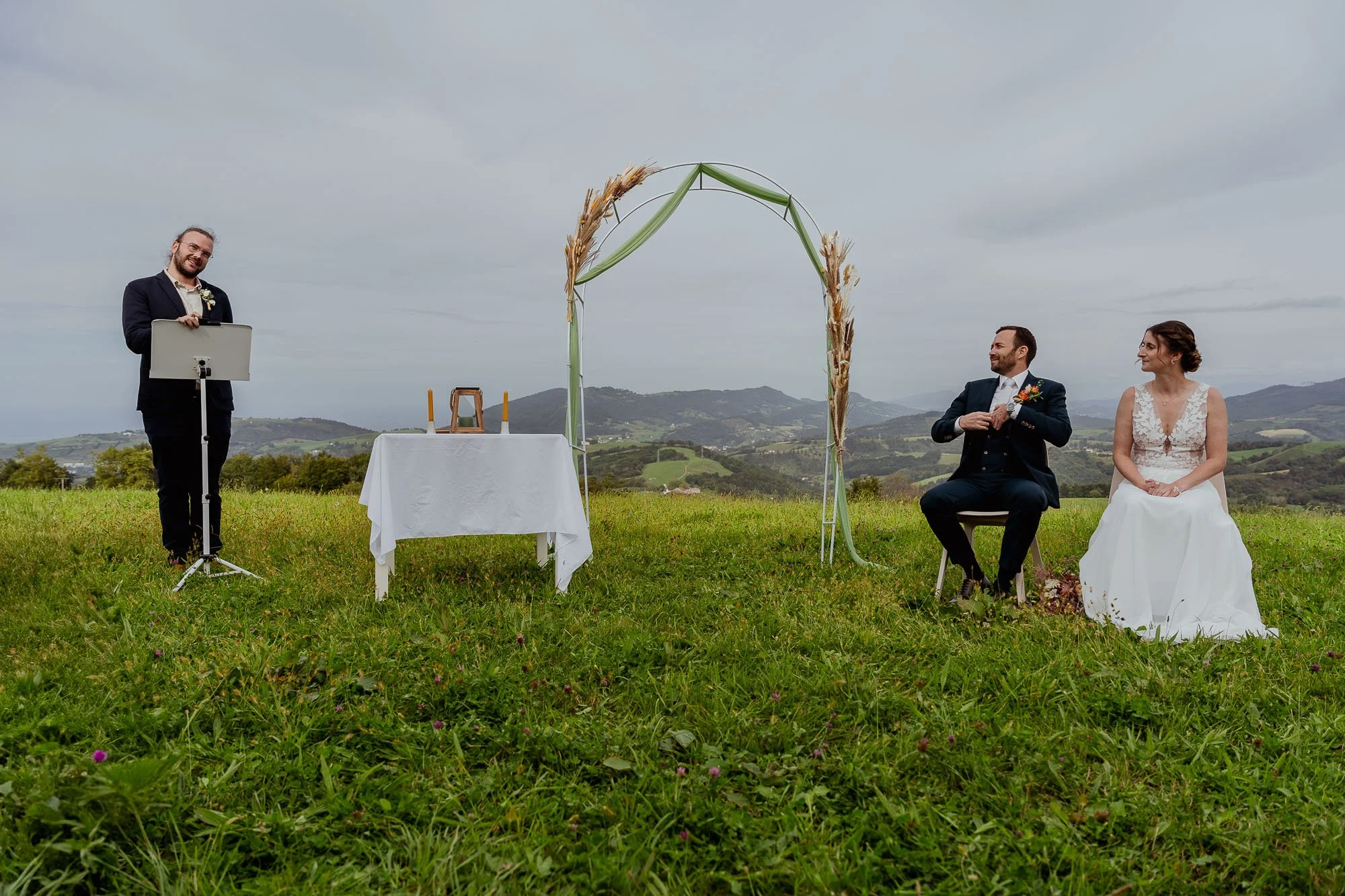 Cérémonie de mariage en extérieur