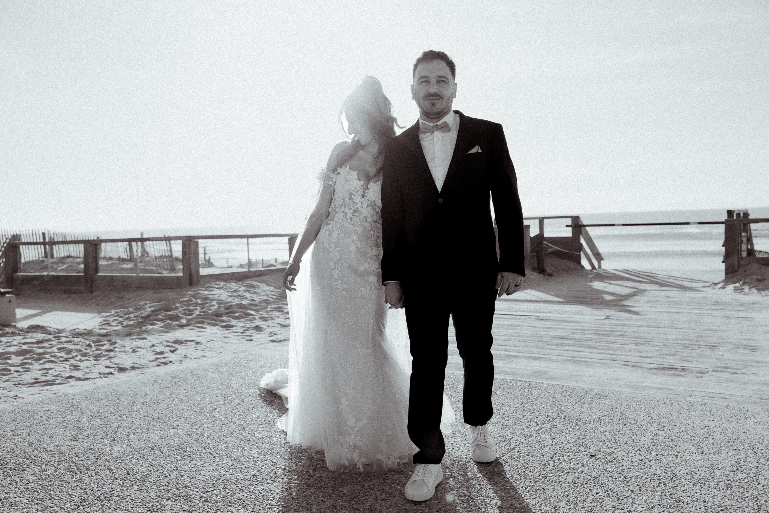 couple de marié à mimizan
