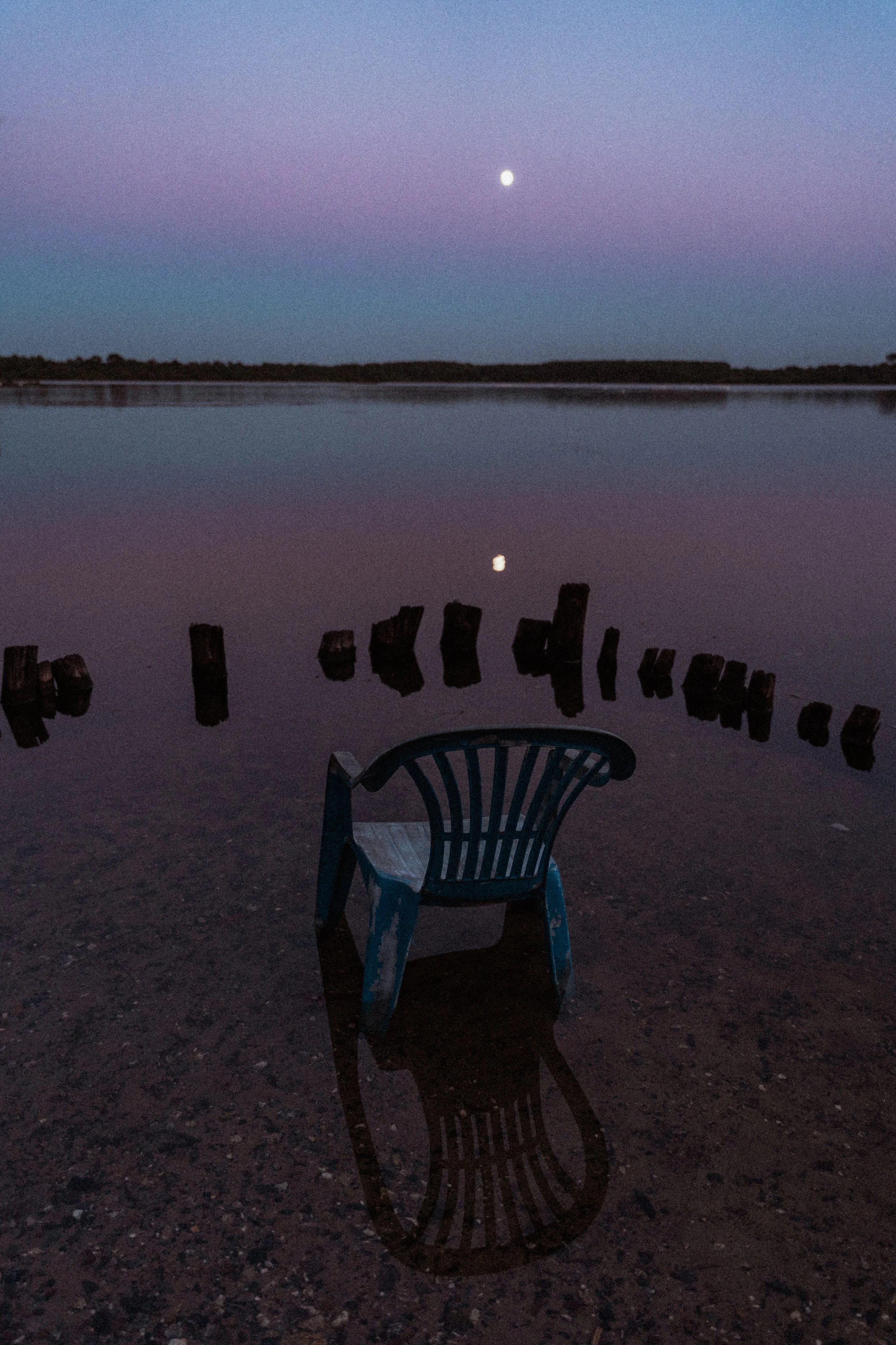 La chaise bleue — Tirage d'art
