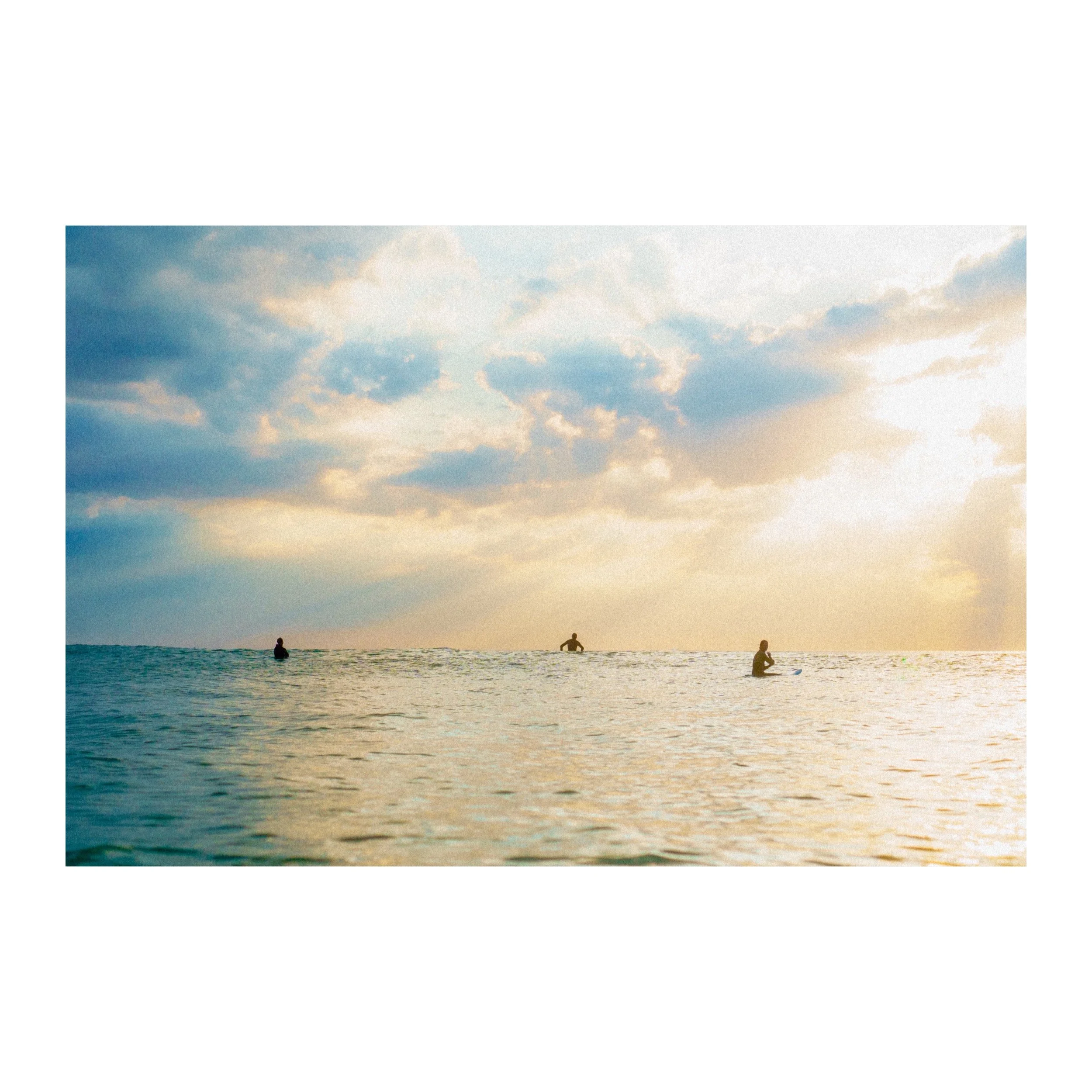 Sunset Surf Hossegor — Tirage d'art