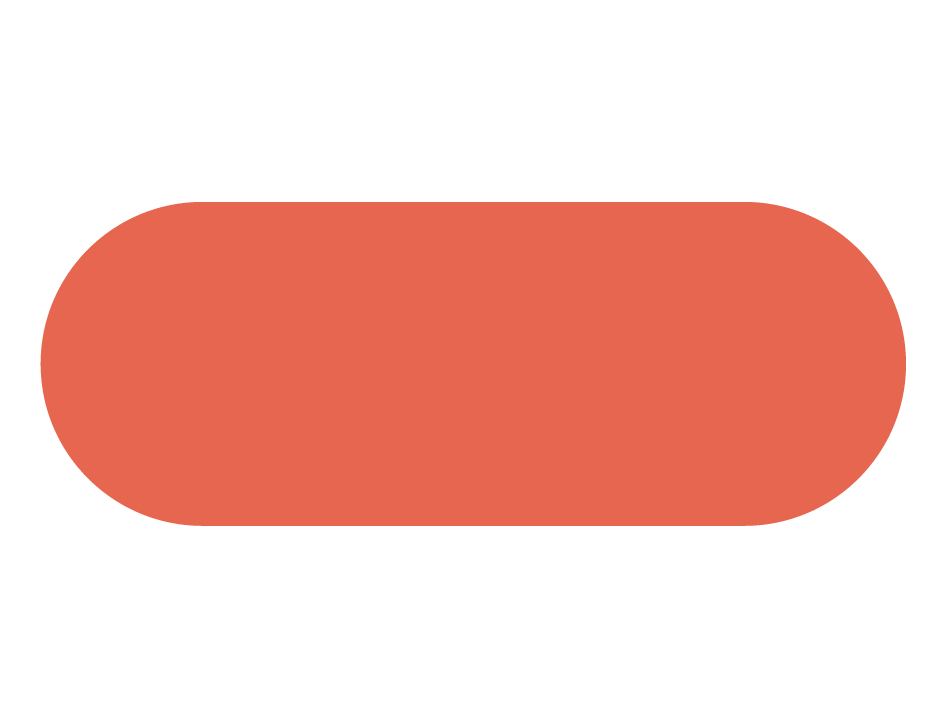 Logotipo vermelho com interior preto, formato oval horizontal, representando uma marca ou símbolo.