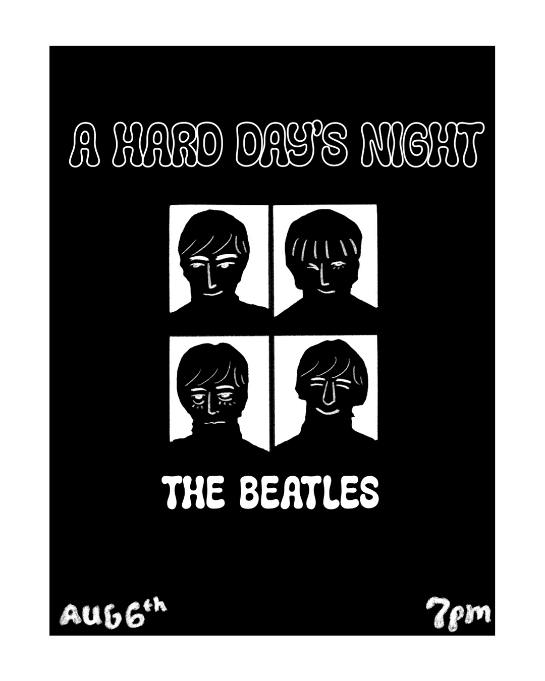 🎬🎵A Hard Day’s Night (1964)