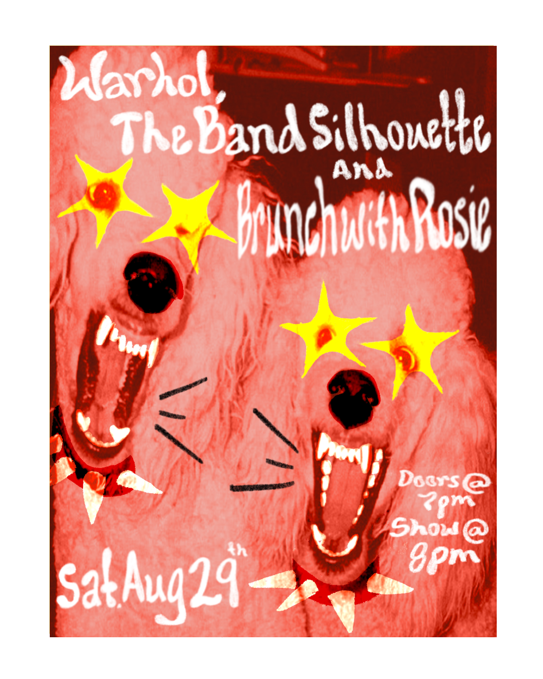 🎵Warhol / The Band Silhouette / Brunch with Rosie