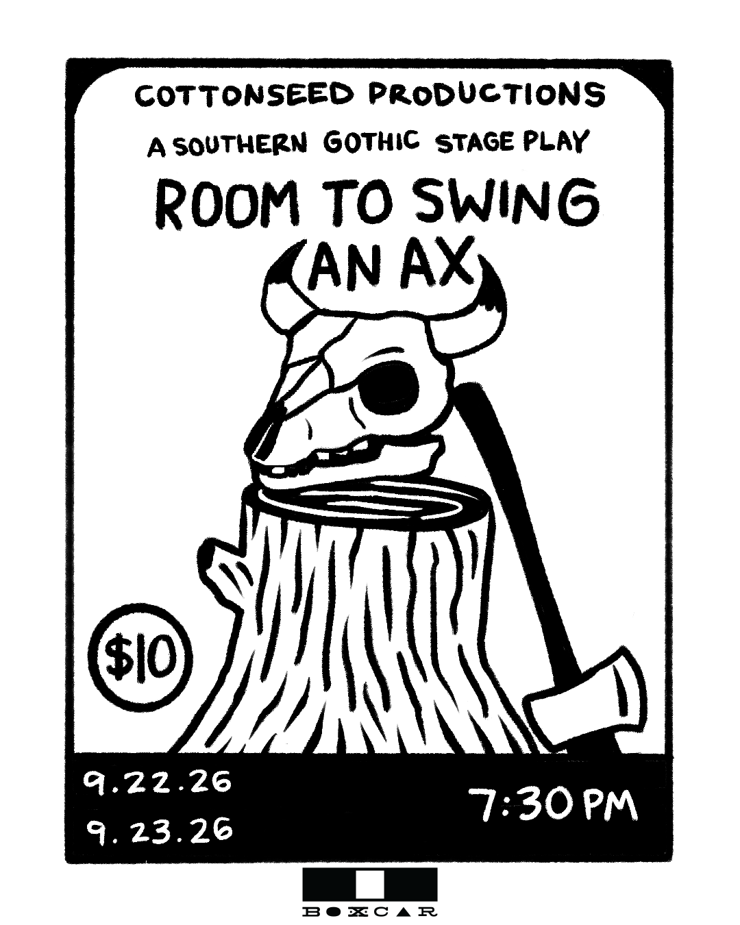 🎵🎭🎟️Room to Swing an Axe: A Southern Gothic Song Cycle