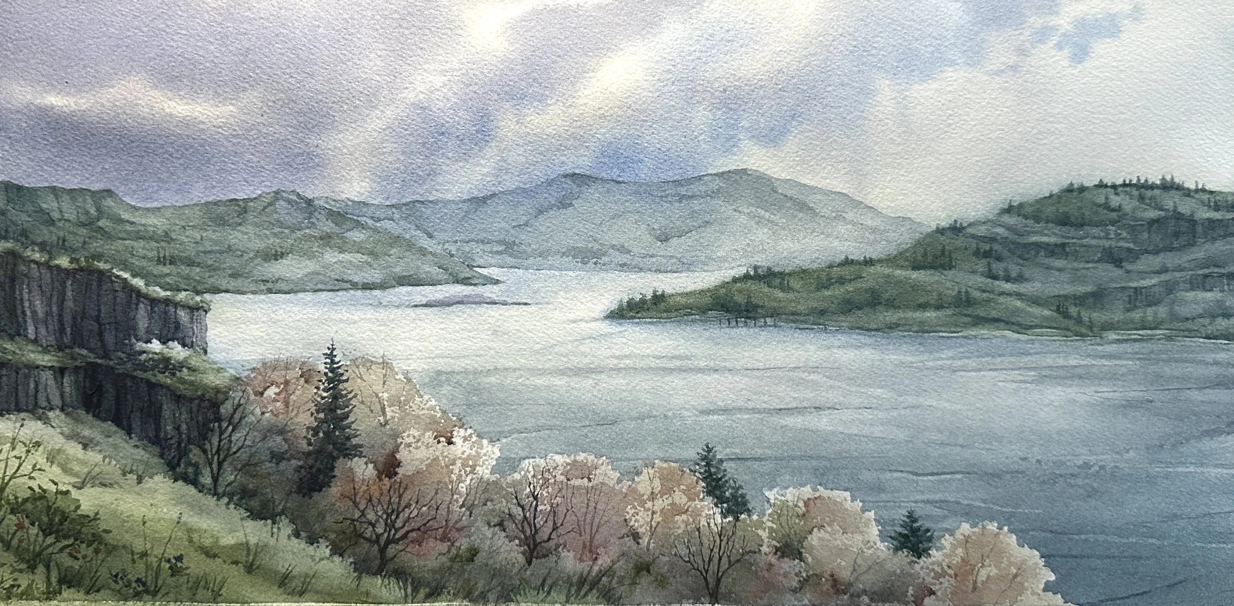 White Salmon, Columbia River, Washington