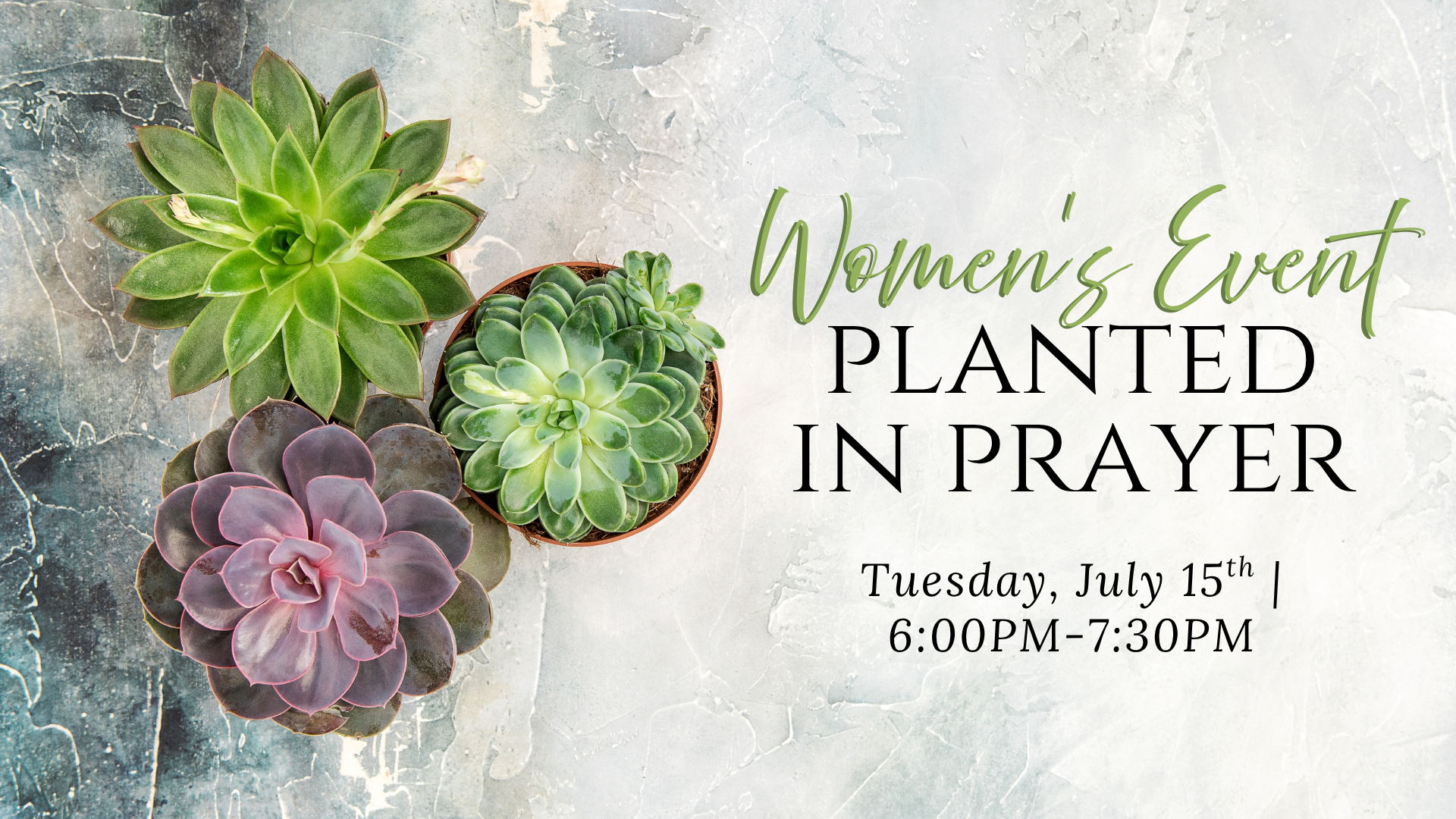 Women's Event - Planted In Prayer