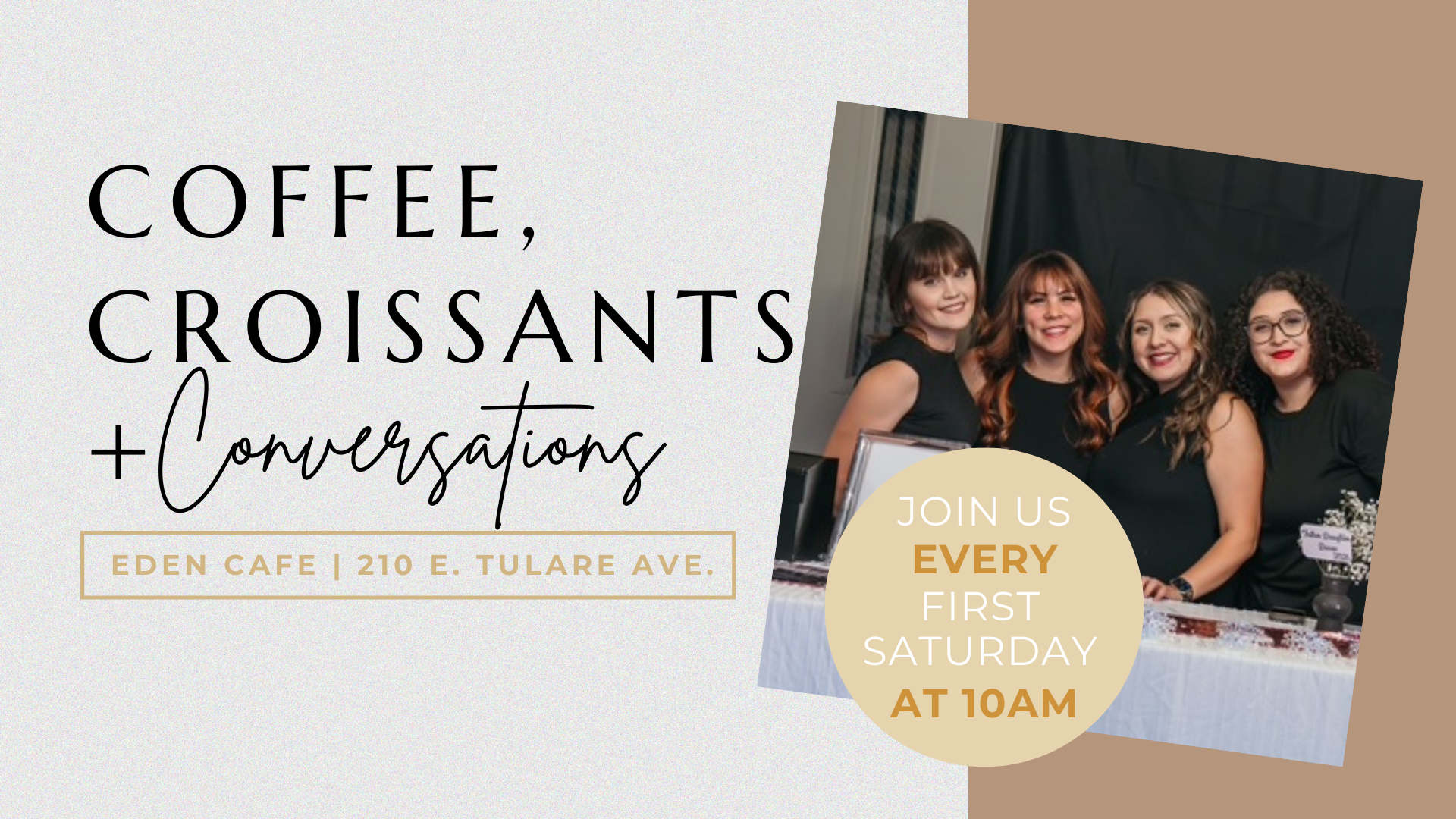 Coffee, Croissants & Conversations