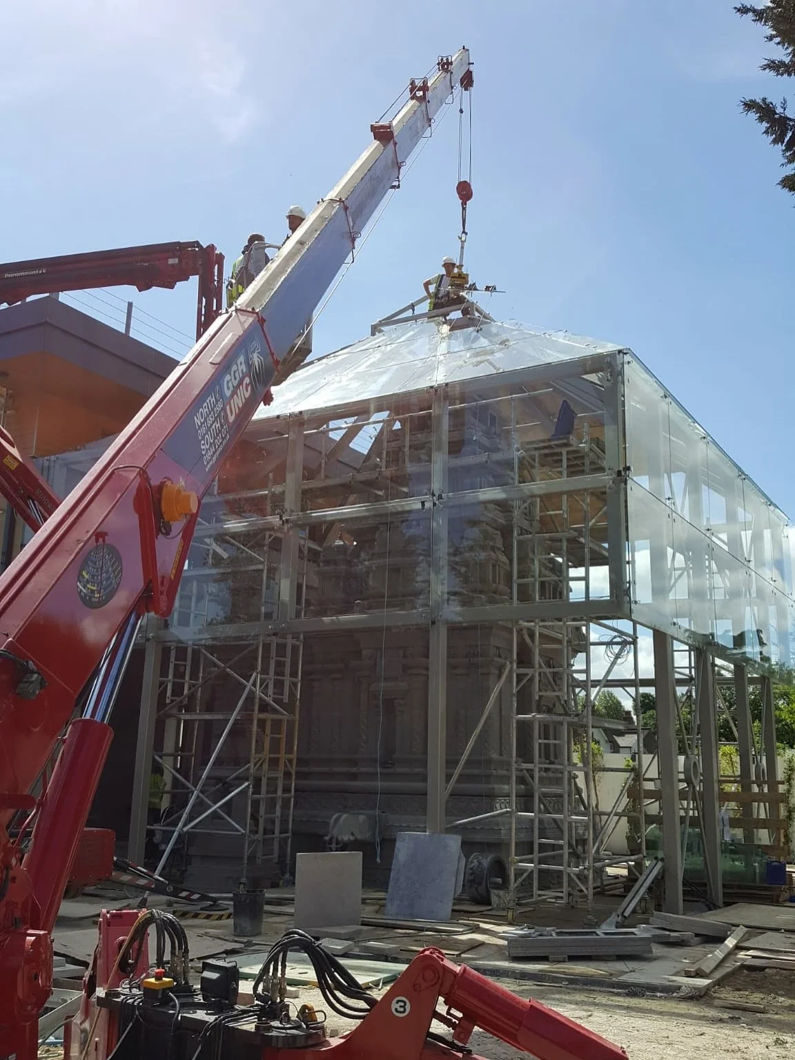 ⚙️ Complex projects demand precision.

Looking back on this project from years ago our team delivered the installation of large-format structural glazing on this build &mdash; managing logistics, crane lifts, and alignment to meet exacting specificat